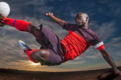 soccer kick