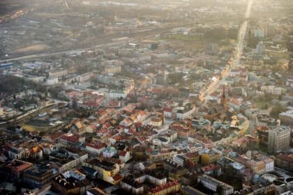 Tarnów z drona 1