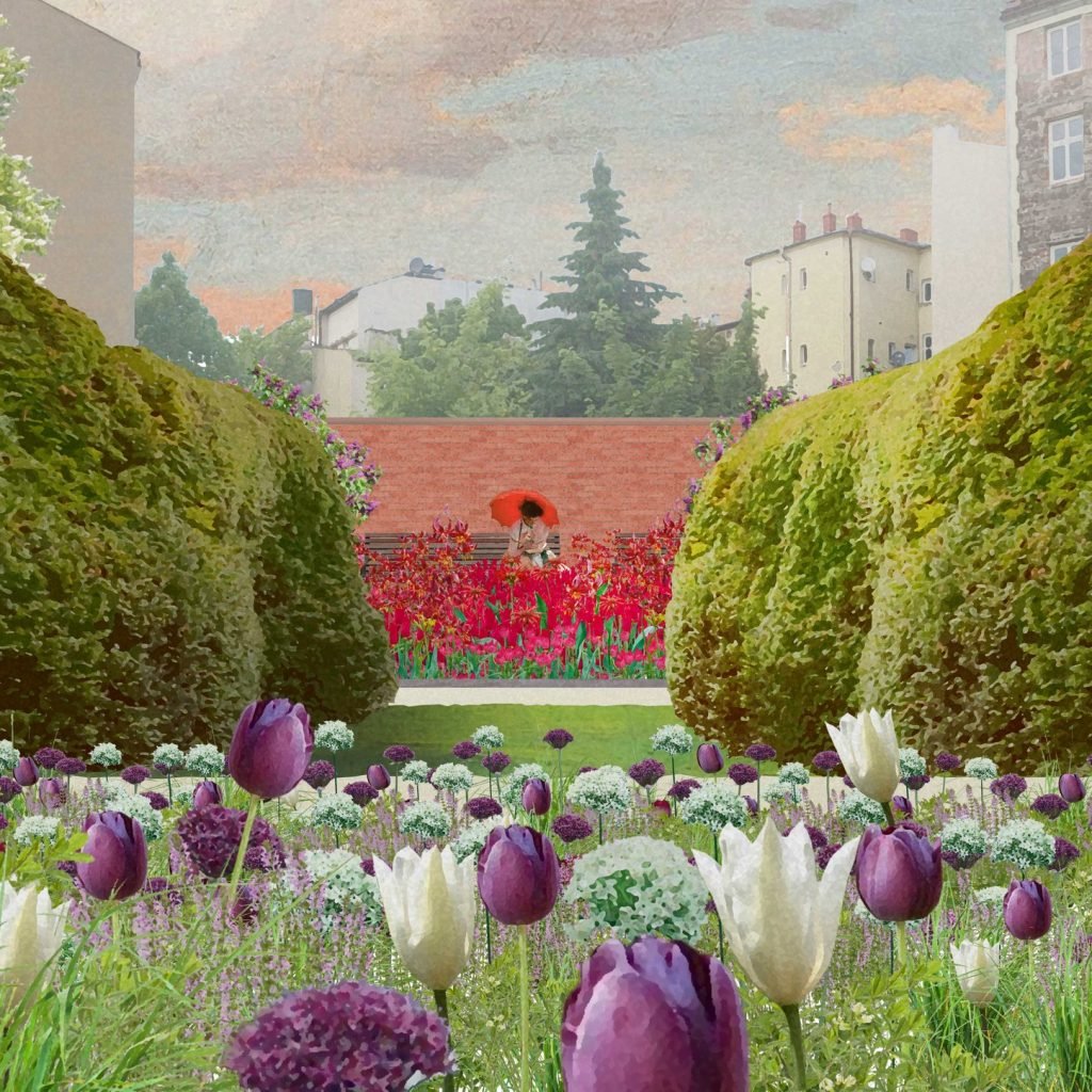 Termin otwarcia parku Szymborskiej zagrożony! W ziemi odkryto dawne zabudowania 2 park szymoborskiej 1