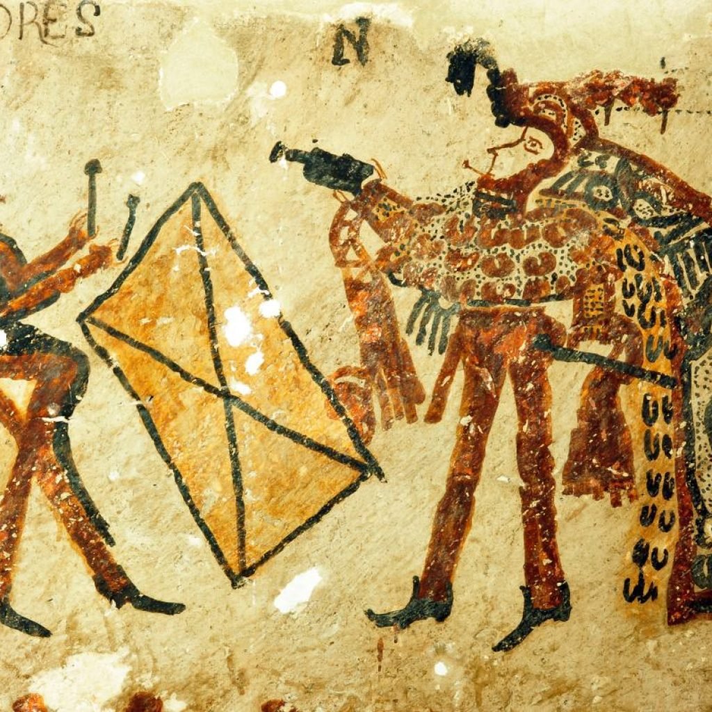 Krakowscy archeolodzy uratowali unikatowe malowidła Majów w Gwatemali 3 malowidla majow 6