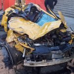 auto wypadek most debnicki policja