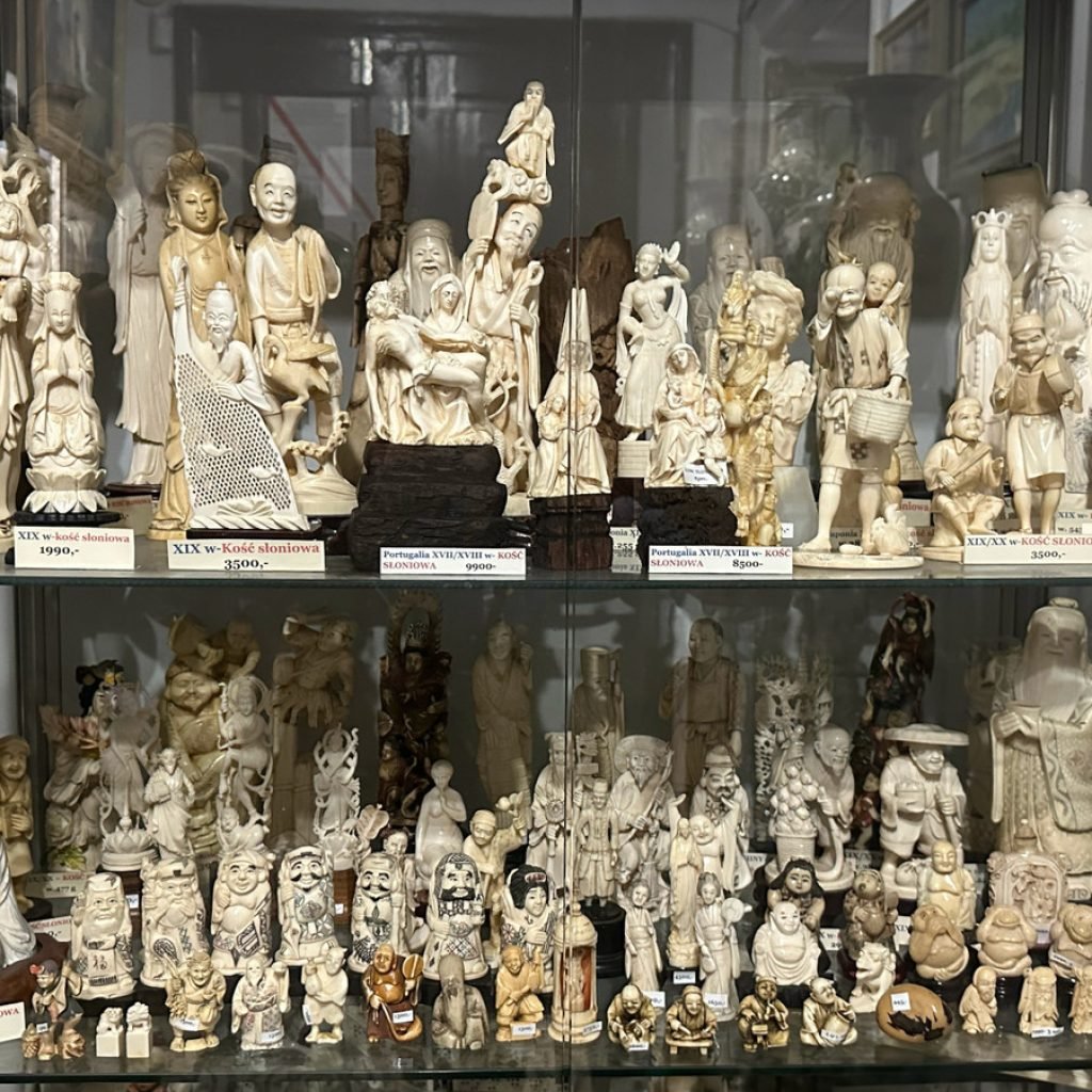 "Zakazane" eksponaty w galeriach sztuki w Krakowie i Tarnowie 3 kosc sloniowa 2