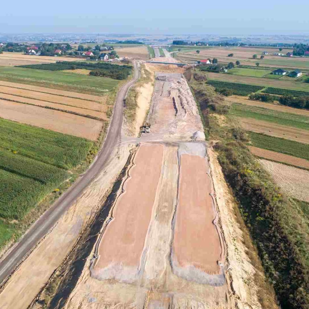 Budowa Drogi Ekspresowej S7 Widoma – Krakow w km 641200 19.08.2023
