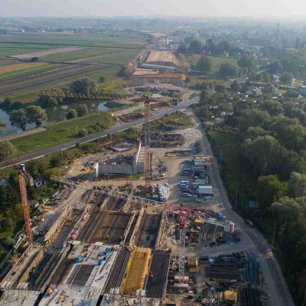Budowa Drogi Ekspresowej S7 Widoma – Krakow w km 653800 ES 201 19.08.2023