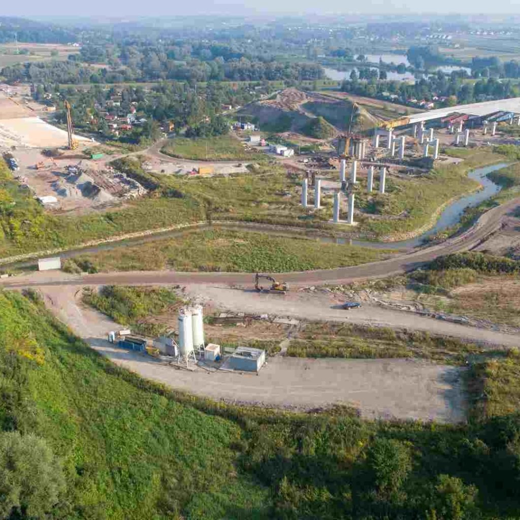 Budowa Drogi Ekspresowej S7 Widoma – Krakow w km 654300 Wezel Mistrzejowice I 19.08.2023