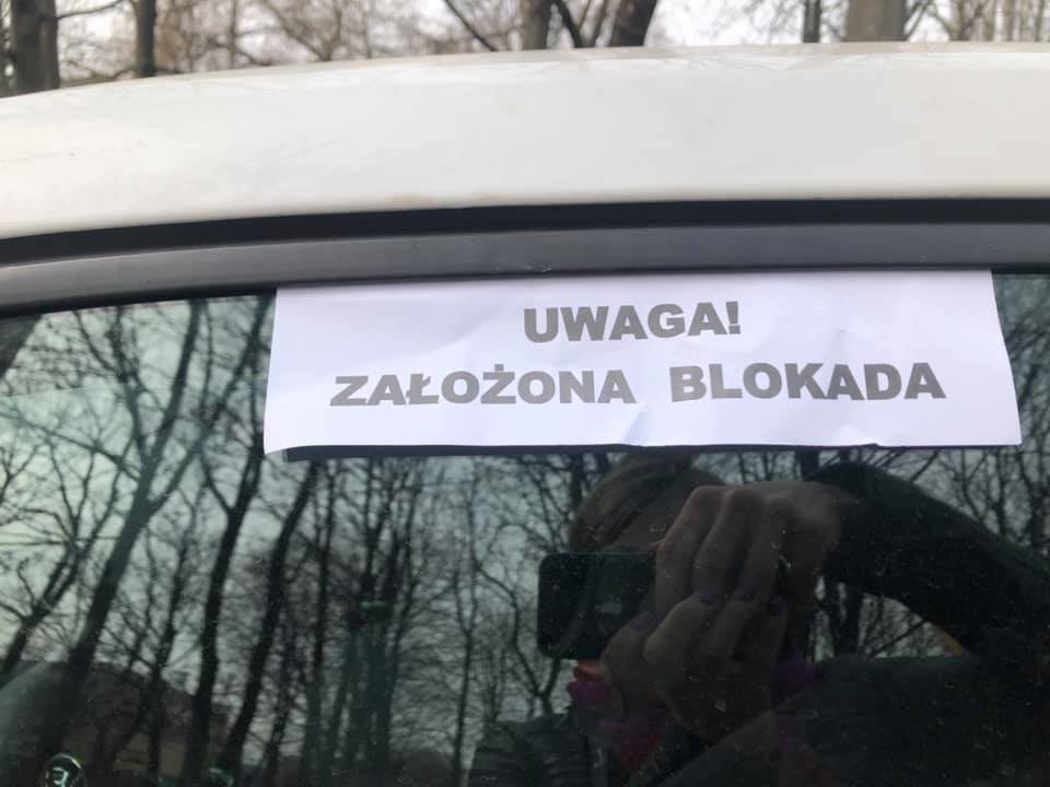 blokada straz miejska