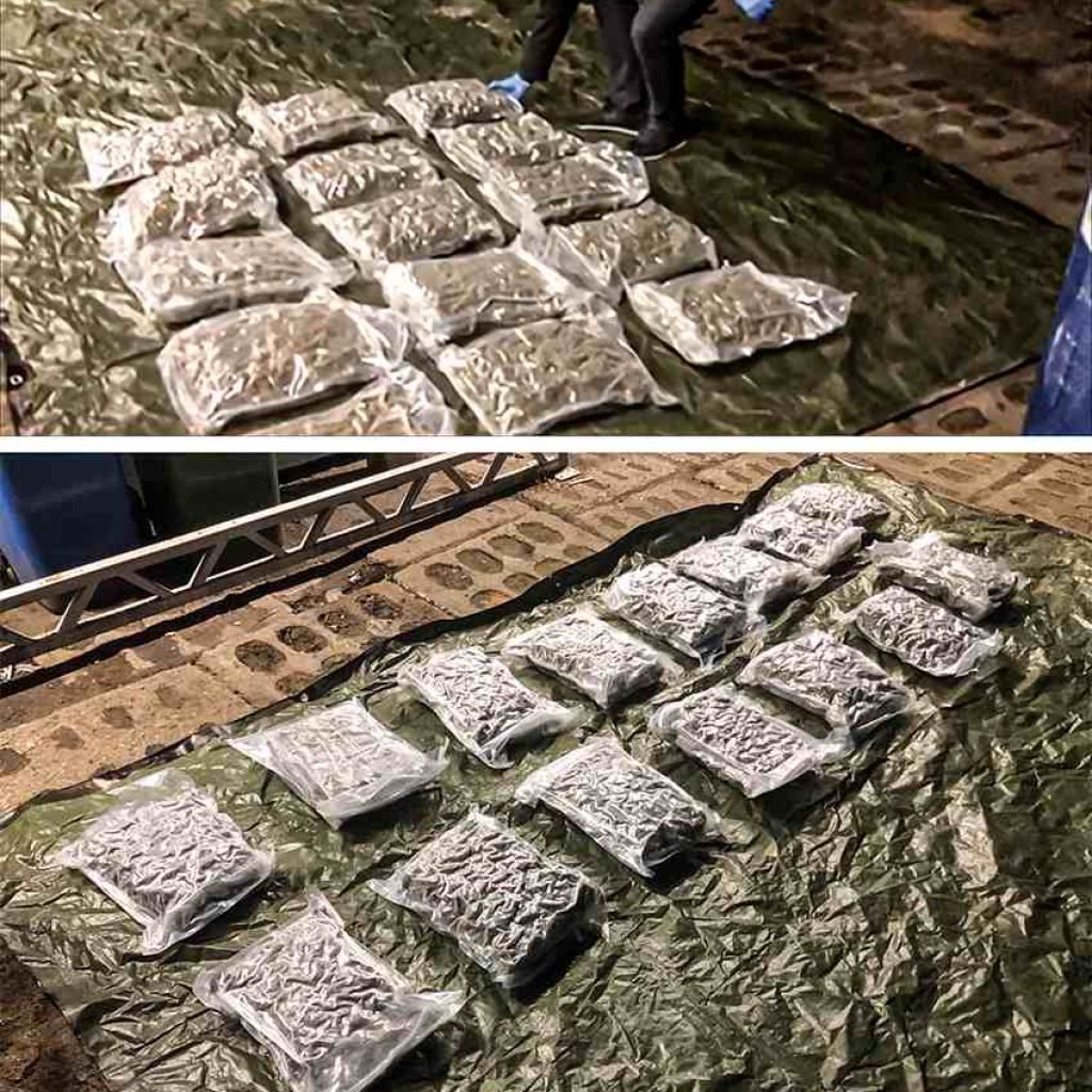 Rozbity gang pseudokibiców - 5 ton marihuany, 105 podejrzanych 3 cbsp narkotyki 4