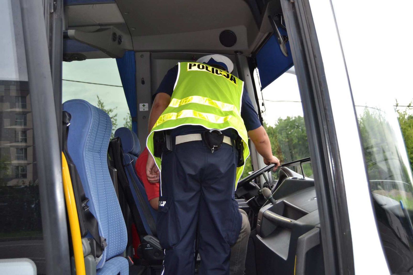 policja autobus kontrola