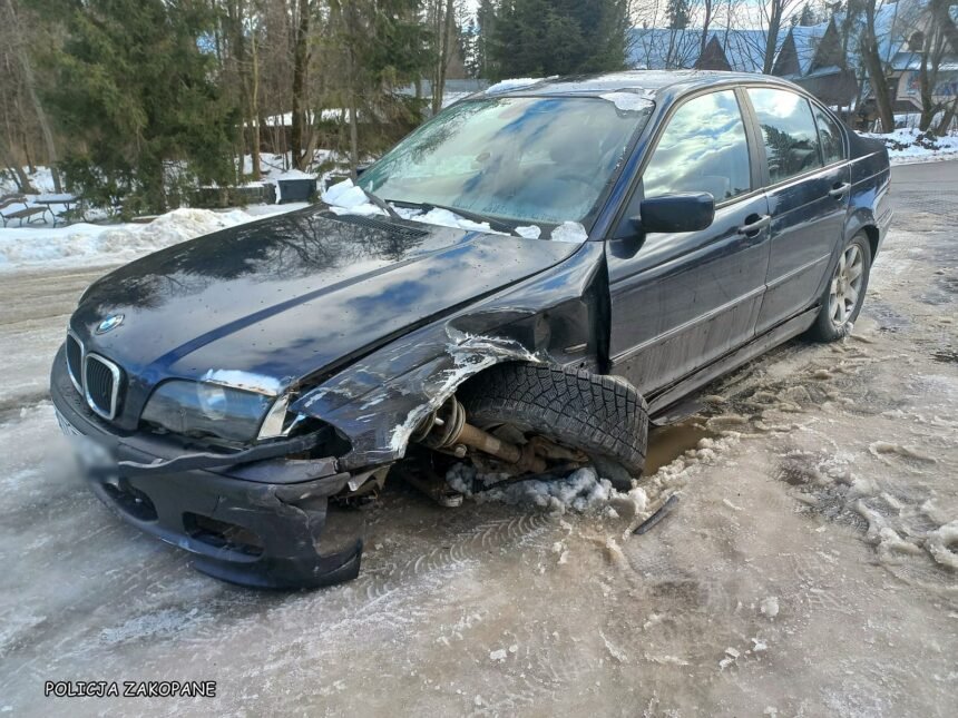 bmw zakopane policja