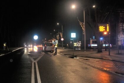 oswiecim policja wypadek