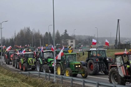 rolnicy protest policja 11