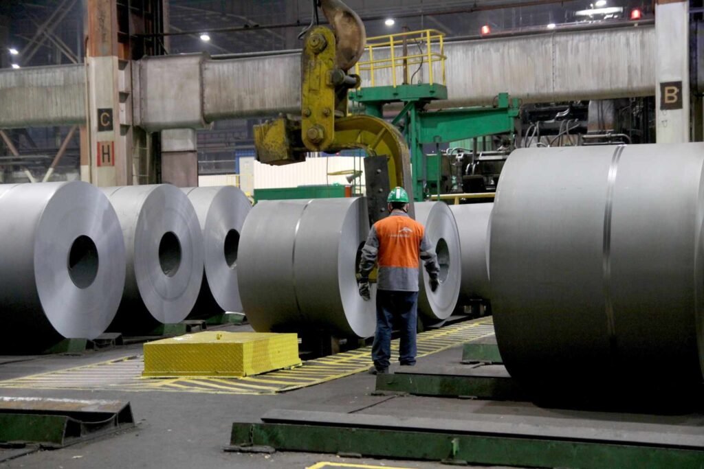 Kolejna inwestycja ArcelorMittal w krakowskiej hucie 3 Walcownia zimna ArcelorMittal Poland w Krakowie 2 1