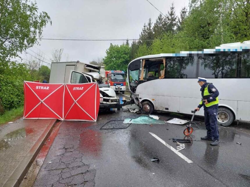 wypadek smiertelny policja