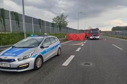policja tarnow wypadek a4