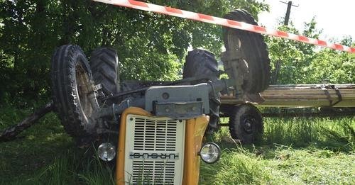 traktor policja