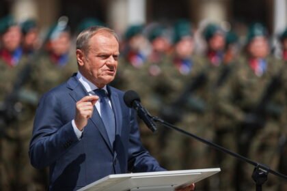 tusk w krakowie pap