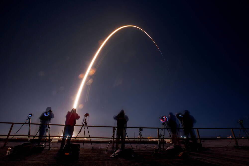 Najprawdopodobniej w atmosferze nad Polską spłonęły szczątki rakiety Falcon 9