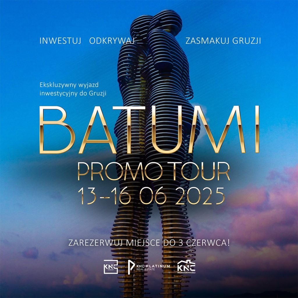 Batumi Promo Tour: inwestycyjny wyjazd, który łączy turystykę i networking 2 Plakat Batumi Promo Tour KNC 1080x1080