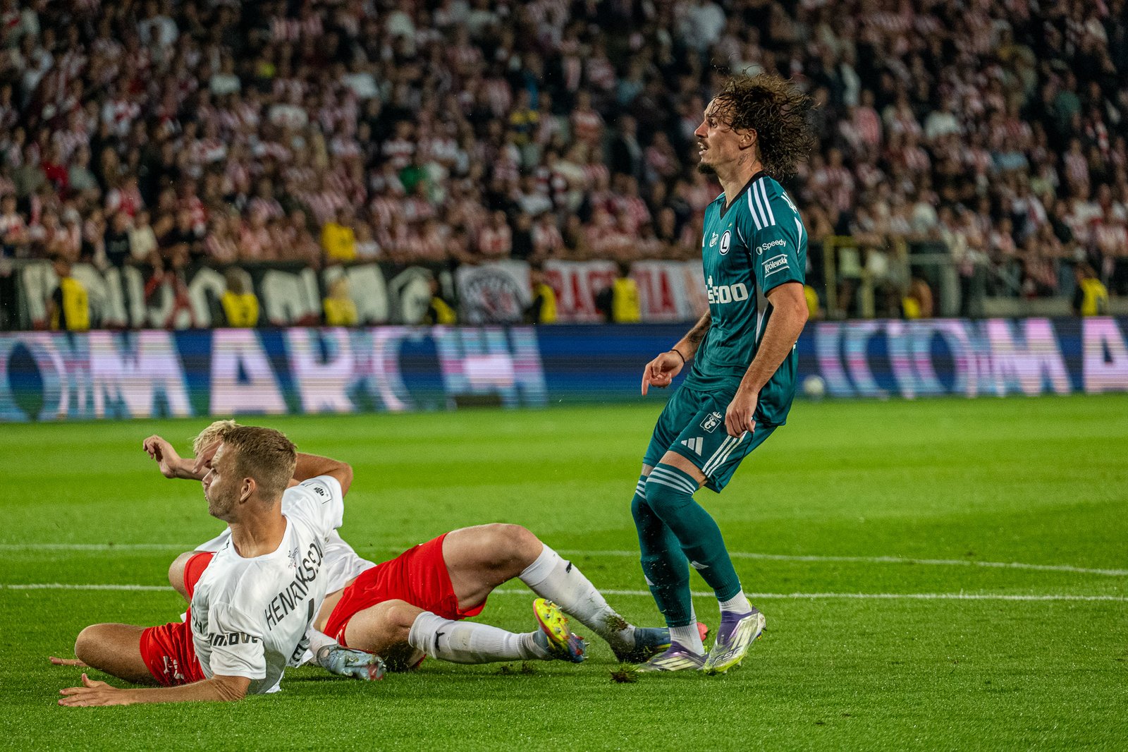 Cracovia wygrała z Legią 2:1 34 Cracovia Legia40862