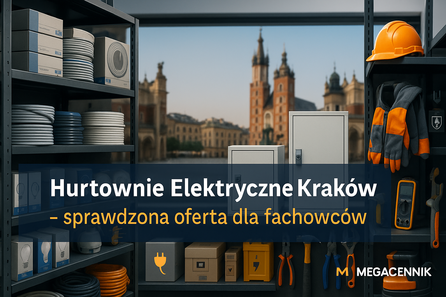 Hurtownie elektryczne Kraków – sprawdź ofertę Grupy EL-Plus w bazie MEGACENNIKA
