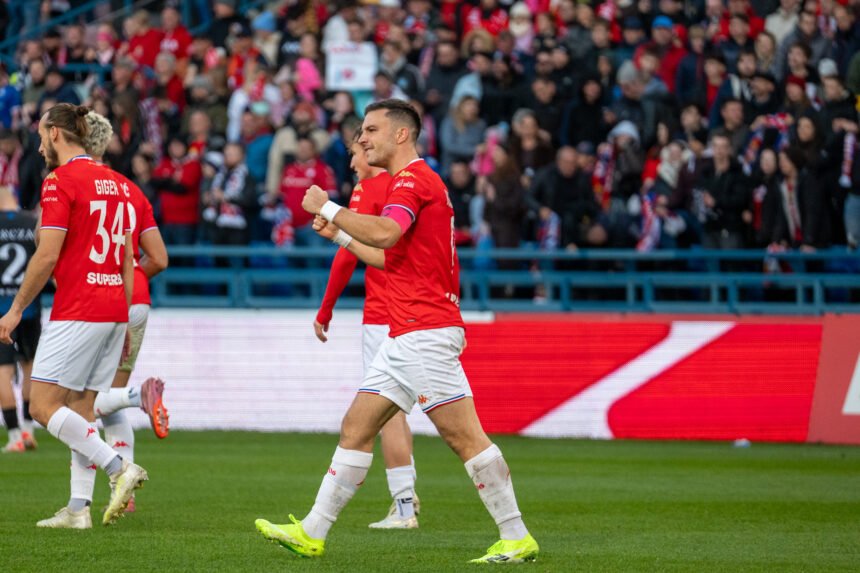 Wisła Kraków wygrała w Głogowie. Bramka Rodado zdecydowała o skromnym zwycięstwie 21 P1184170