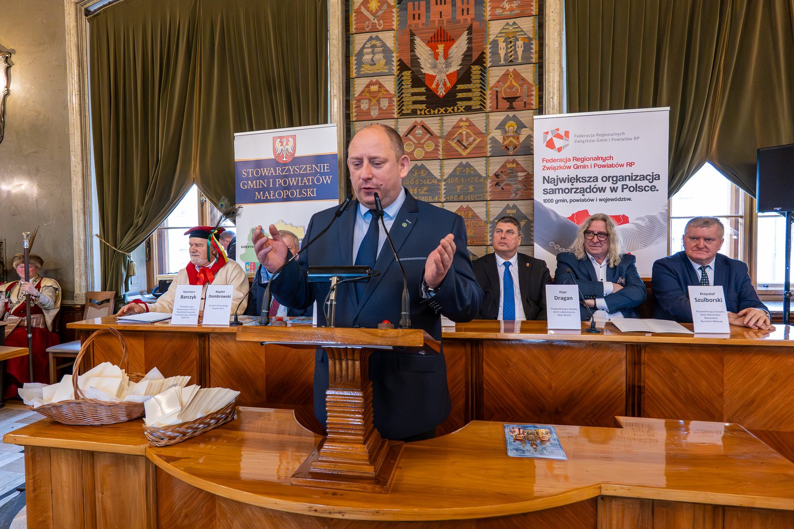 Kraków: Noworoczne spotkanie samorządów Małopolski [zdjęcia]