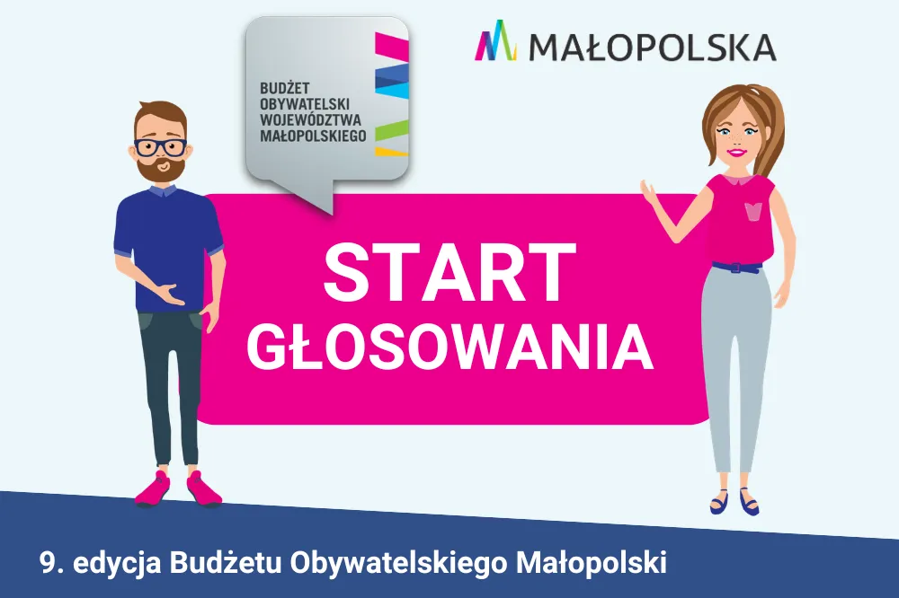 Rozpoczęło się głosowanie w budżecie obywatelskim województwa małopolskiego. Do wyboru 155 propozycji