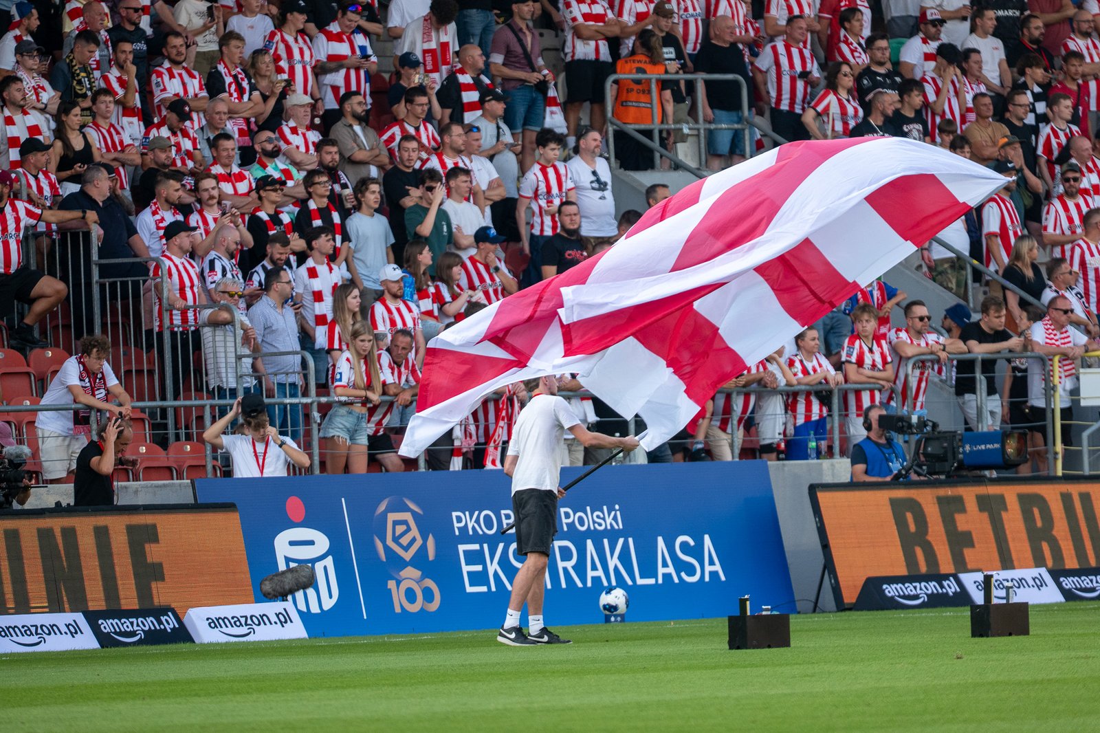 Ekstraklasa piłkarska. Cracovia wygrała z Wieczystą w derbach Krakowa